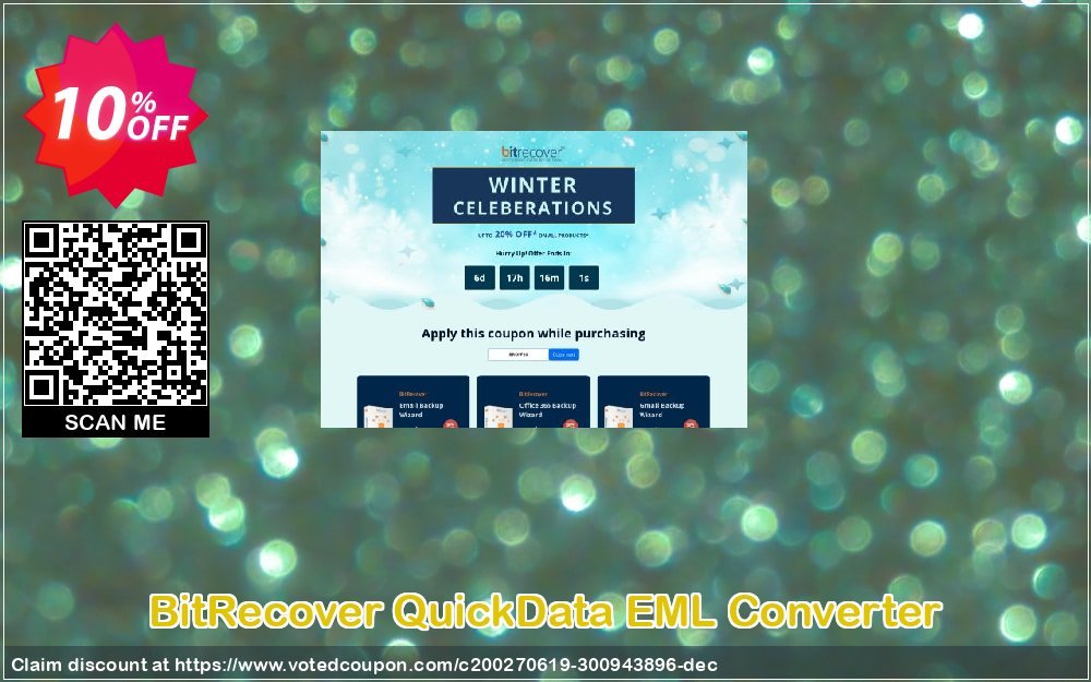 BitRecover QuickData EML Converter Coupon Code Apr 2024, 10% OFF - VotedCoupon