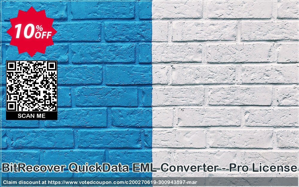 BitRecover QuickData EML Converter - Pro Plan Coupon Code Apr 2024, 10% OFF - VotedCoupon