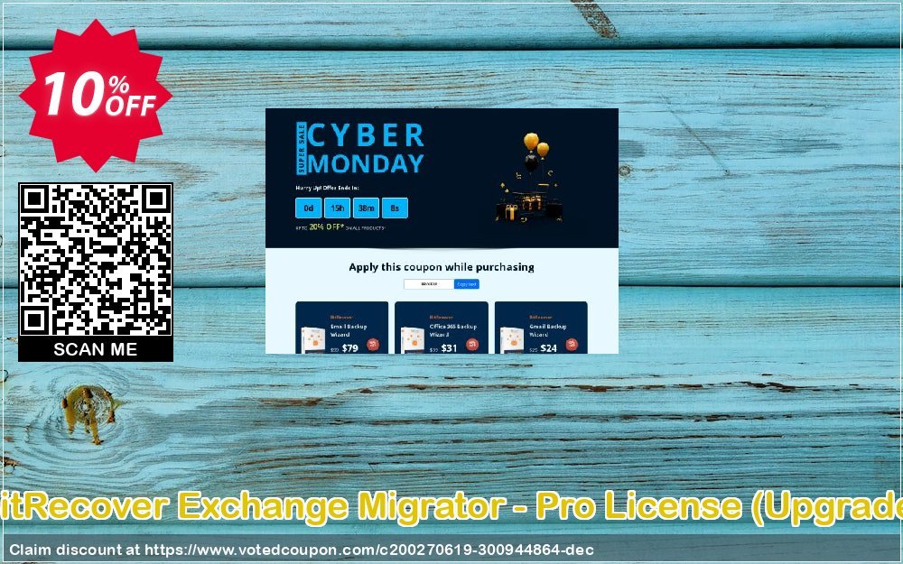 BitRecover Exchange Migrator - Pro Plan, Upgrade  Coupon Code Apr 2024, 10% OFF - VotedCoupon