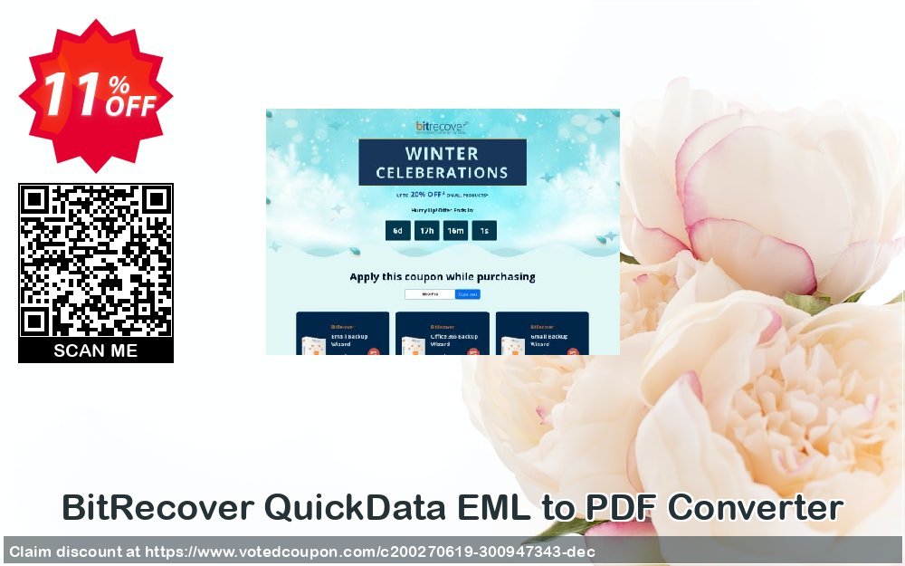 BitRecover QuickData EML to PDF Converter Coupon Code May 2024, 11% OFF - VotedCoupon
