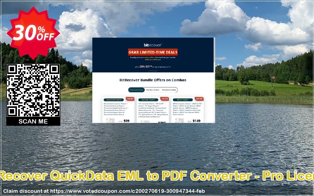 BitRecover QuickData EML to PDF Converter - Pro Plan Coupon Code Apr 2024, 10% OFF - VotedCoupon