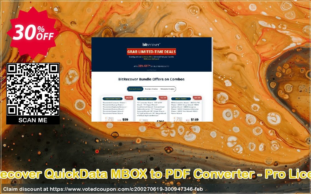 BitRecover QuickData MBOX to PDF Converter - Pro Plan Coupon Code May 2024, 10% OFF - VotedCoupon