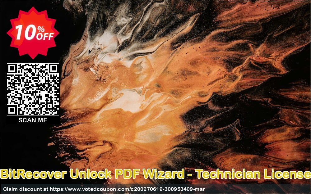 BitRecover Unlock PDF Wizard - Technician Plan Coupon, discount Coupon code BitRecover Unlock PDF Wizard - Technician License. Promotion: BitRecover Unlock PDF Wizard - Technician License Exclusive offer 