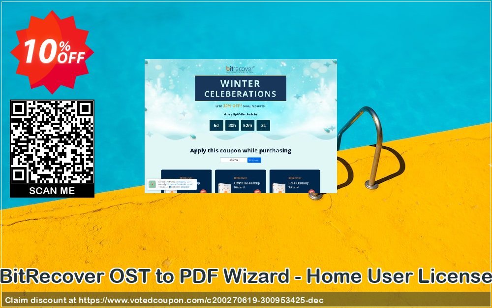 BitRecover OST to PDF Wizard - Home User Plan Coupon Code Apr 2024, 10% OFF - VotedCoupon