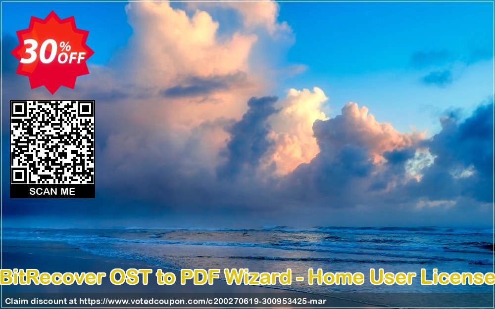 BitRecover OST to PDF Wizard - Home User Plan Coupon, discount Coupon code BitRecover OST to PDF Wizard - Home User License. Promotion: BitRecover OST to PDF Wizard - Home User License Exclusive offer 