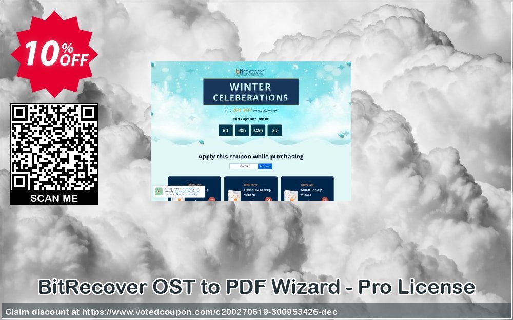 BitRecover OST to PDF Wizard - Pro Plan Coupon Code Apr 2024, 10% OFF - VotedCoupon