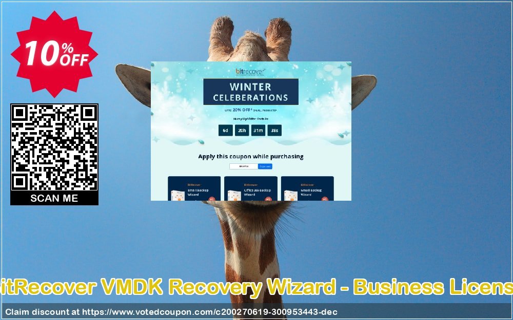 BitRecover VMDK Recovery Wizard - Business Plan Coupon Code May 2024, 10% OFF - VotedCoupon