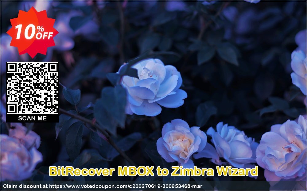 BitRecover MBOX to Zimbra Wizard Coupon, discount Coupon code BitRecover MBOX to Zimbra Wizard - Personal License. Promotion: BitRecover MBOX to Zimbra Wizard - Personal License Exclusive offer 