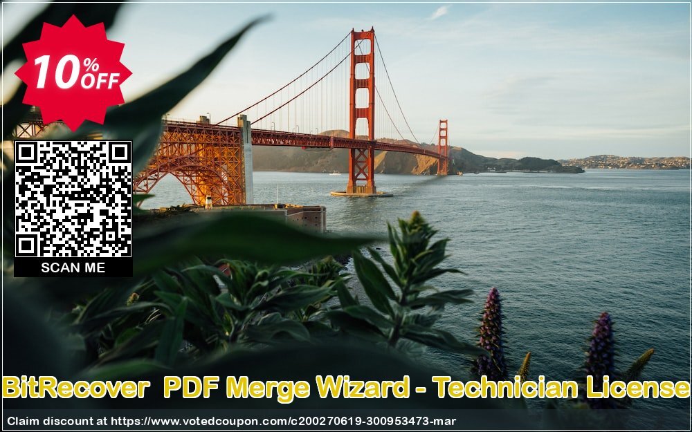 BitRecover  PDF Merge Wizard - Technician Plan Coupon, discount Coupon code BitRecover  PDF Merge Wizard - Technician License. Promotion: BitRecover  PDF Merge Wizard - Technician License Exclusive offer 