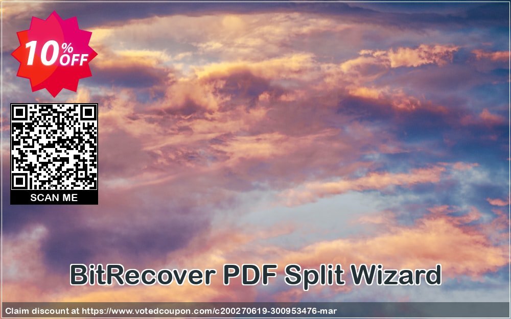 BitRecover PDF Split Wizard Coupon, discount Coupon code BitRecover PDF Split Wizard - Personal License. Promotion: BitRecover PDF Split Wizard - Personal License Exclusive offer 