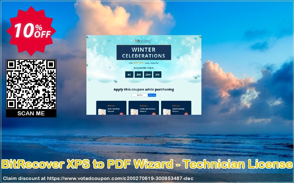 BitRecover XPS to PDF Wizard - Technician Plan Coupon, discount Coupon code BitRecover XPS to PDF Wizard - Technician License. Promotion: BitRecover XPS to PDF Wizard - Technician License Exclusive offer 