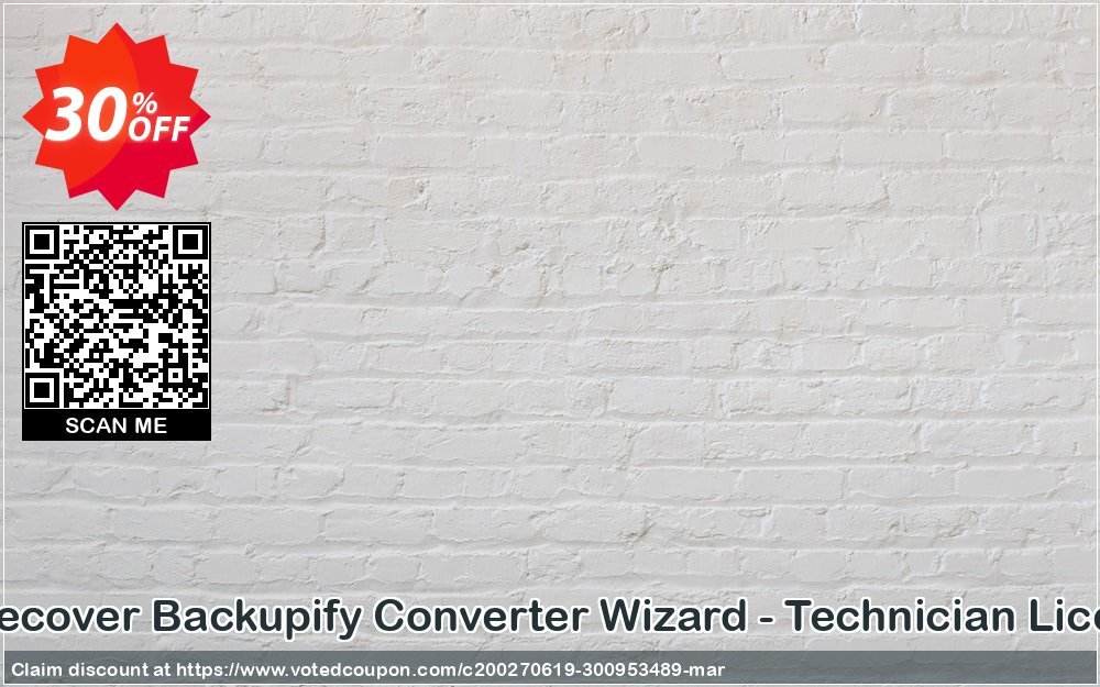 BitRecover Backupify Converter Wizard - Technician Plan Coupon, discount Coupon code BitRecover Backupify Converter Wizard - Technician License. Promotion: BitRecover Backupify Converter Wizard - Technician License Exclusive offer 