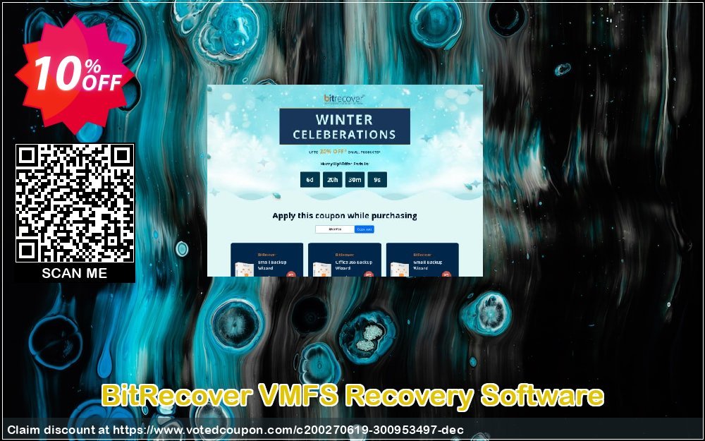 BitRecover VMFS Recovery Software Coupon, discount Coupon code BitRecover VMFS Recovery Software - Personal License. Promotion: BitRecover VMFS Recovery Software - Personal License Exclusive offer 