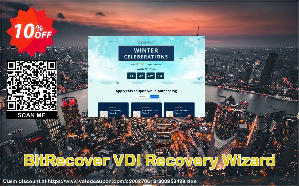 BitRecover VDI Recovery Wizard Coupon, discount Coupon code BitRecover VDI Recovery Wizard - Personal License. Promotion: BitRecover VDI Recovery Wizard - Personal License Exclusive offer 