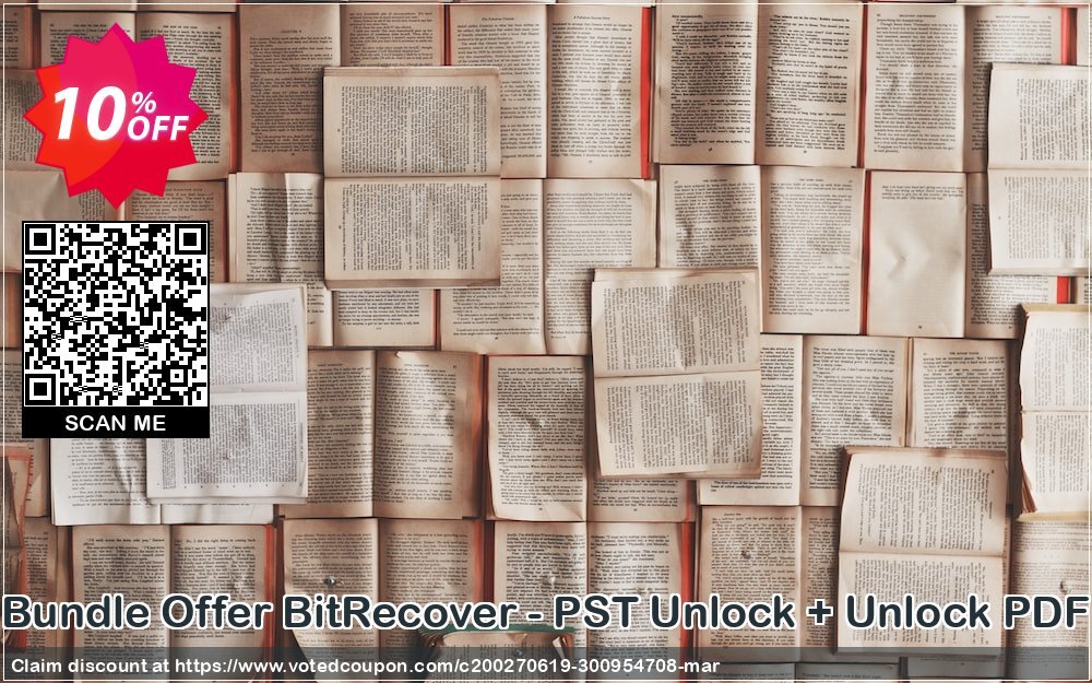 Bundle Offer BitRecover - PST Unlock + Unlock PDF Coupon Code Jun 2024, 10% OFF - VotedCoupon