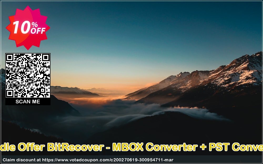 Bundle Offer BitRecover - MBOX Converter + PST Converter Coupon Code Apr 2024, 10% OFF - VotedCoupon