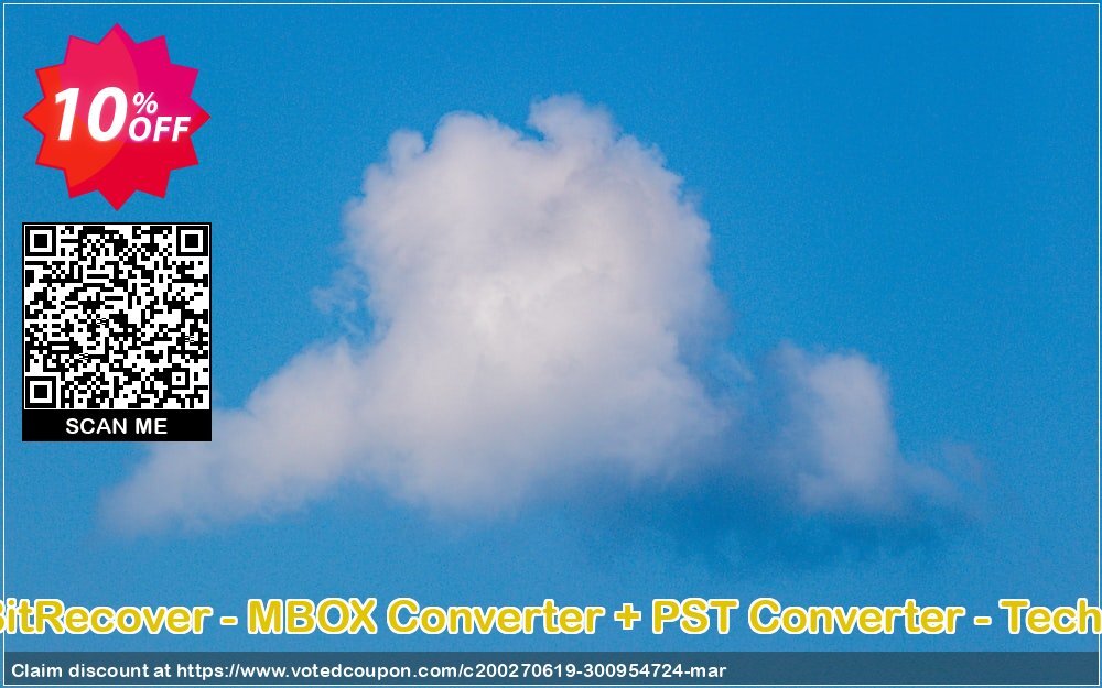 Bundle Offer BitRecover - MBOX Converter + PST Converter - Technician Plan Coupon, discount Coupon code Bundle Offer BitRecover - MBOX Converter + PST Converter - Technician License. Promotion: Bundle Offer BitRecover - MBOX Converter + PST Converter - Technician License Exclusive offer 