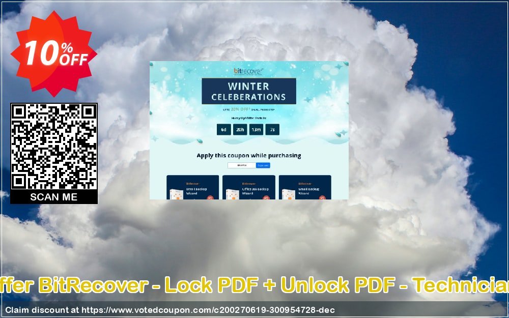 Bundle Offer BitRecover - Lock PDF + Unlock PDF - Technician Plan Coupon Code Apr 2024, 10% OFF - VotedCoupon