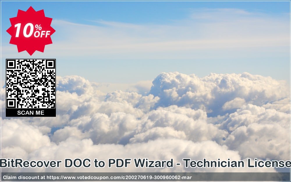 BitRecover DOC to PDF Wizard - Technician Plan Coupon, discount Coupon code BitRecover DOC to PDF Wizard - Technician License. Promotion: BitRecover DOC to PDF Wizard - Technician License Exclusive offer 