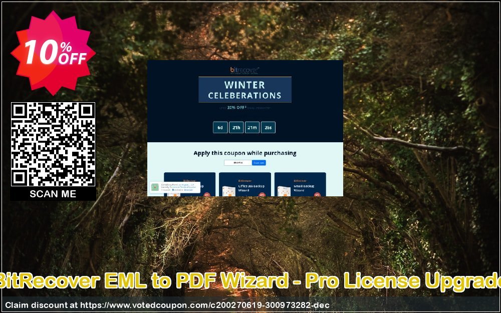 BitRecover EML to PDF Wizard - Pro Plan Upgrade Coupon Code Jun 2024, 10% OFF - VotedCoupon