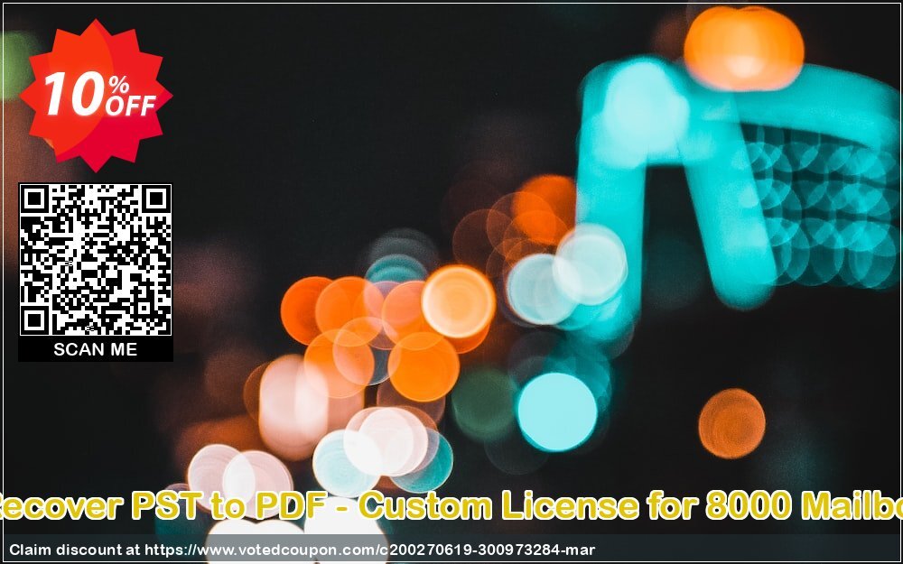 BitRecover PST to PDF - Custom Plan for 8000 Mailboxes Coupon, discount Coupon code BitRecover PST to PDF - Custom License for 8000 Mailboxes. Promotion: BitRecover PST to PDF - Custom License for 8000 Mailboxes Exclusive offer 