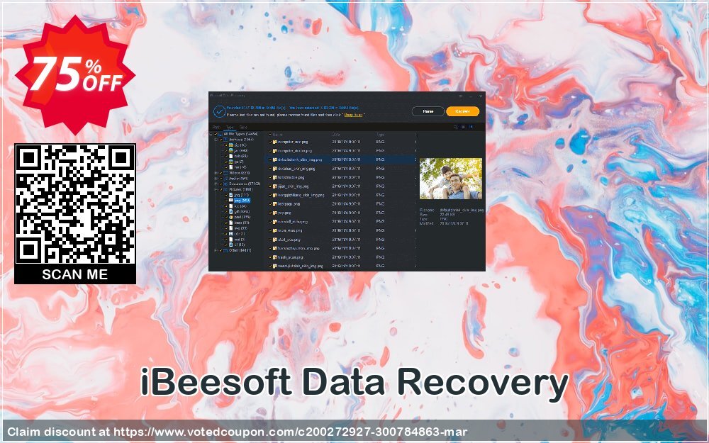 iBeesoft Data Recovery Coupon Code Mar 2025, 75% OFF - VotedCoupon