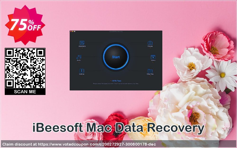 Get 75% OFF iBeesoft Mac Data Recovery Coupon