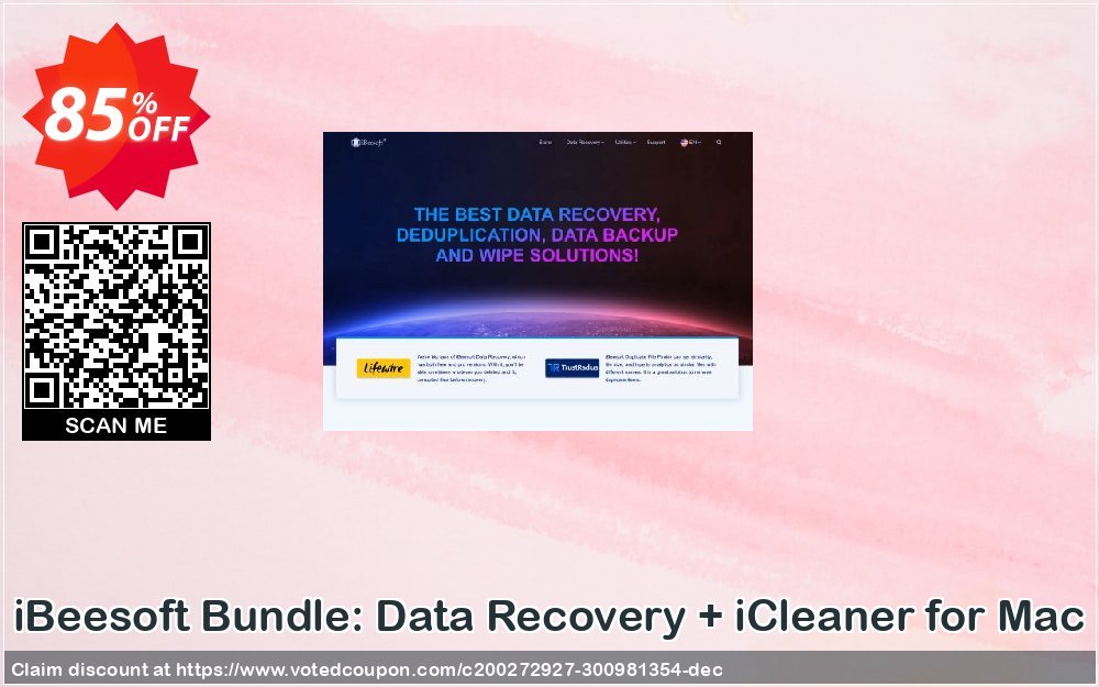 iBeesoft Bundle: Data Recovery + iCleaner for MAC Coupon Code Apr 2024, 85% OFF - VotedCoupon