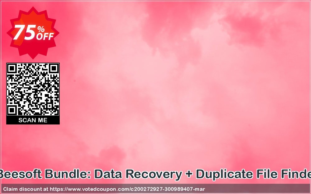 iBeesoft Bundle: Data Recovery + Duplicate File Finder Coupon, discount 75% OFF iBeesoft Bundle: Data Recovery + Duplicate File Finder, verified. Promotion: Wondrous promotions code of iBeesoft Bundle: Data Recovery + Duplicate File Finder, tested & approved