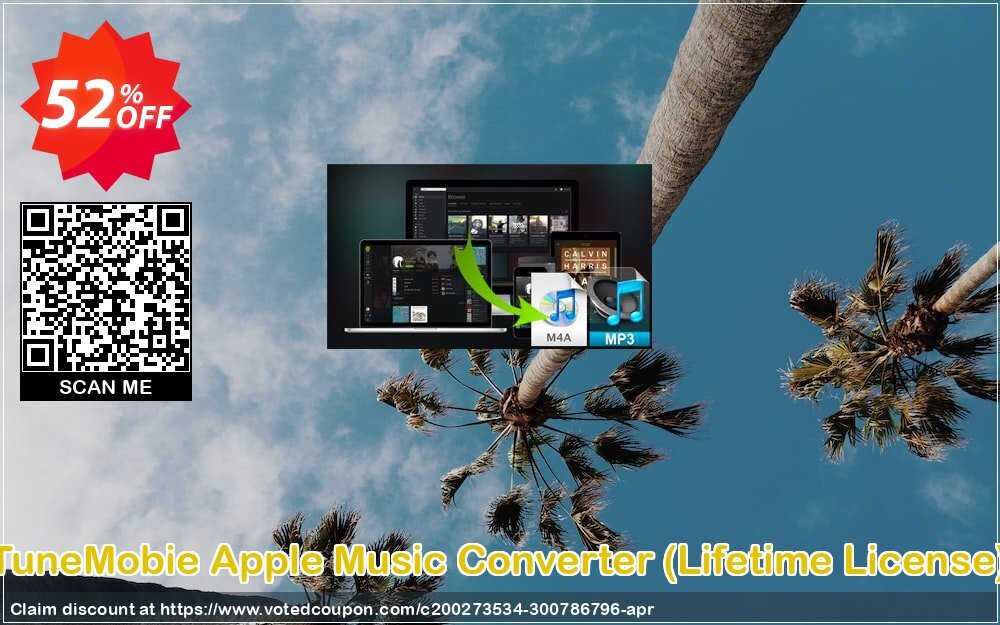 TuneMobie Apple Music Converter, Lifetime Plan  Coupon Code Apr 2024, 52% OFF - VotedCoupon