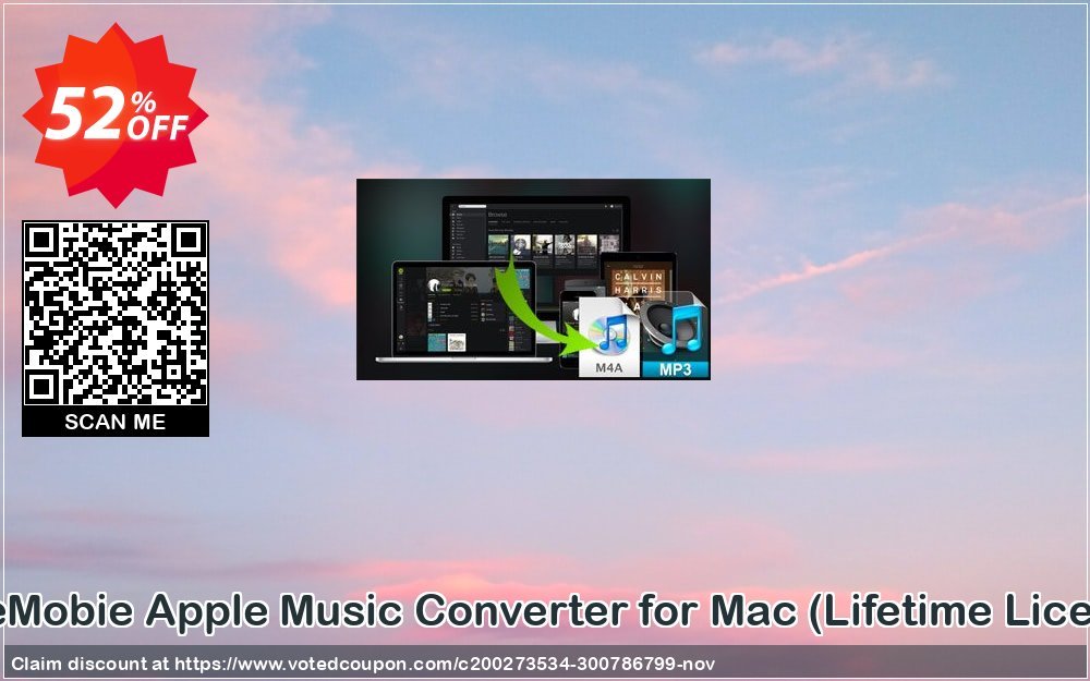 TuneMobie Apple Music Converter for MAC, Lifetime Plan  Coupon, discount Coupon code TuneMobie Apple Music Converter for Mac (Lifetime License). Promotion: TuneMobie Apple Music Converter for Mac (Lifetime License) Exclusive offer 