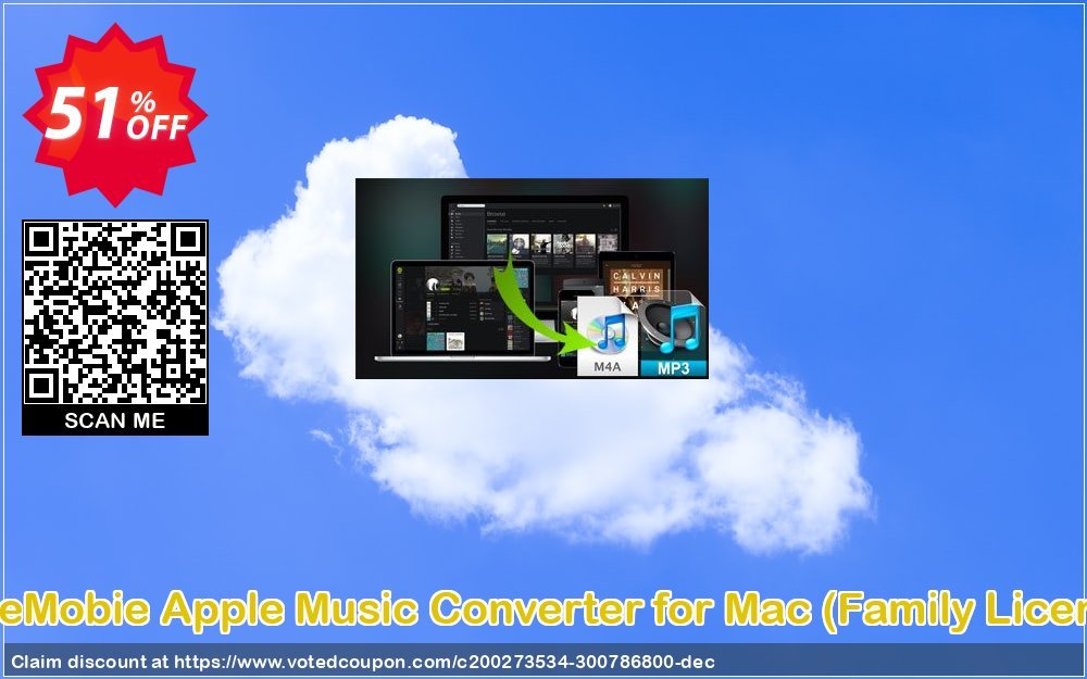TuneMobie Apple Music Converter for MAC, Family Plan  Coupon, discount Coupon code TuneMobie Apple Music Converter for Mac (Family License). Promotion: TuneMobie Apple Music Converter for Mac (Family License) Exclusive offer 