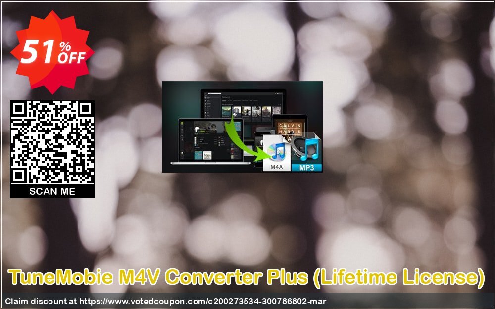 TuneMobie M4V Converter Plus, Lifetime Plan  Coupon Code Apr 2024, 51% OFF - VotedCoupon