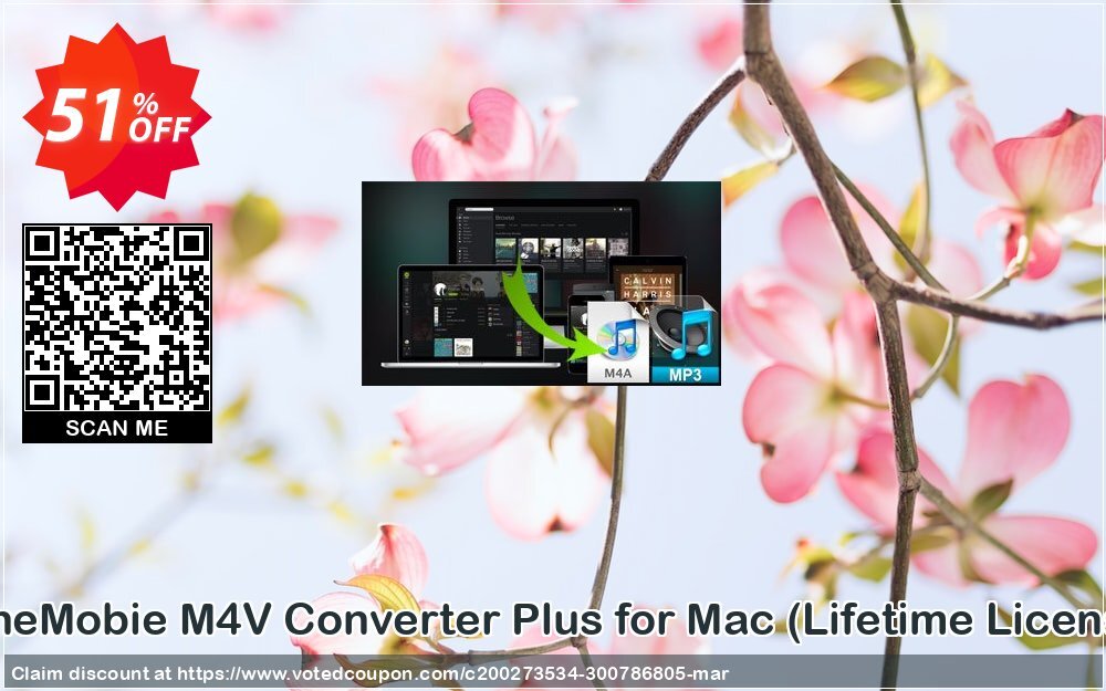 TuneMobie M4V Converter Plus for MAC, Lifetime Plan  Coupon Code May 2024, 51% OFF - VotedCoupon