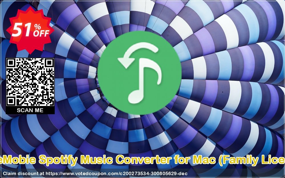 TuneMobie Spotify Music Converter for MAC, Family Plan  Coupon, discount Coupon code TuneMobie Spotify Music Converter for Mac (Family License). Promotion: TuneMobie Spotify Music Converter for Mac (Family License) Exclusive offer 