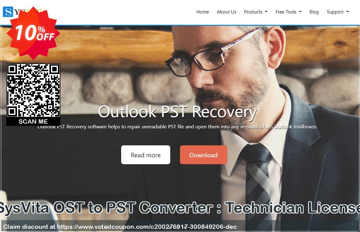 SysVita OST to PST Converter : Technician Plan Coupon Code Apr 2024, 10% OFF - VotedCoupon