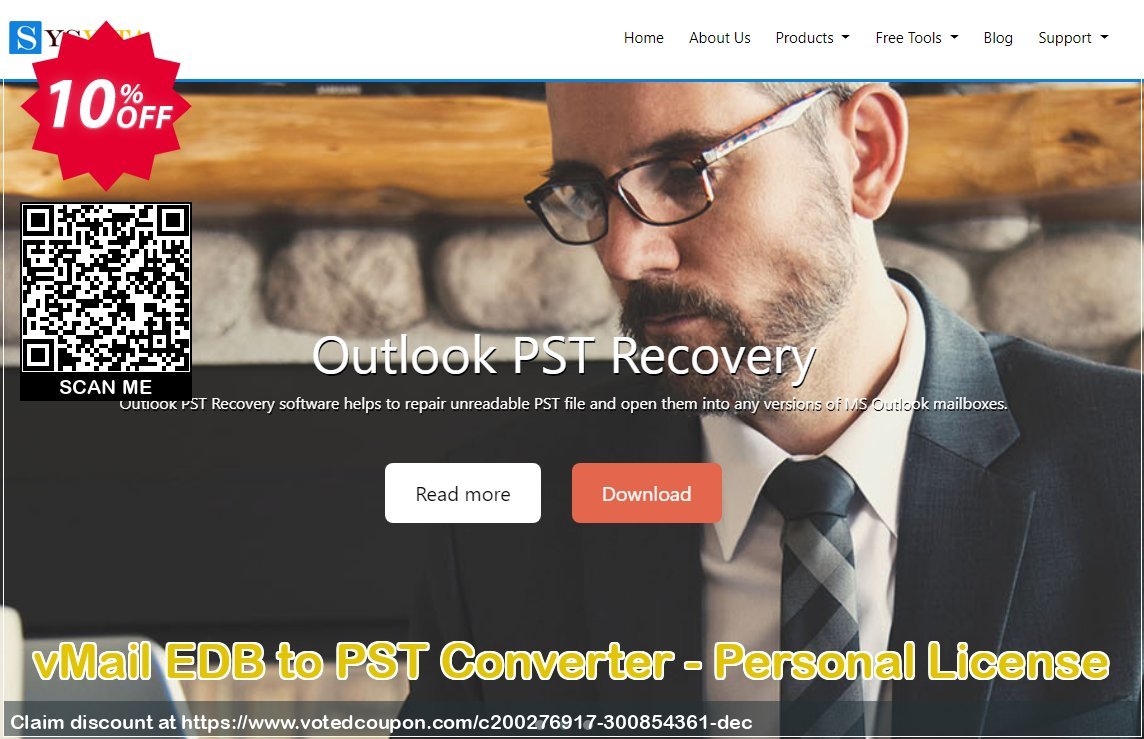 vMail EDB to PST Converter - Personal Plan Coupon Code Jun 2024, 10% OFF - VotedCoupon