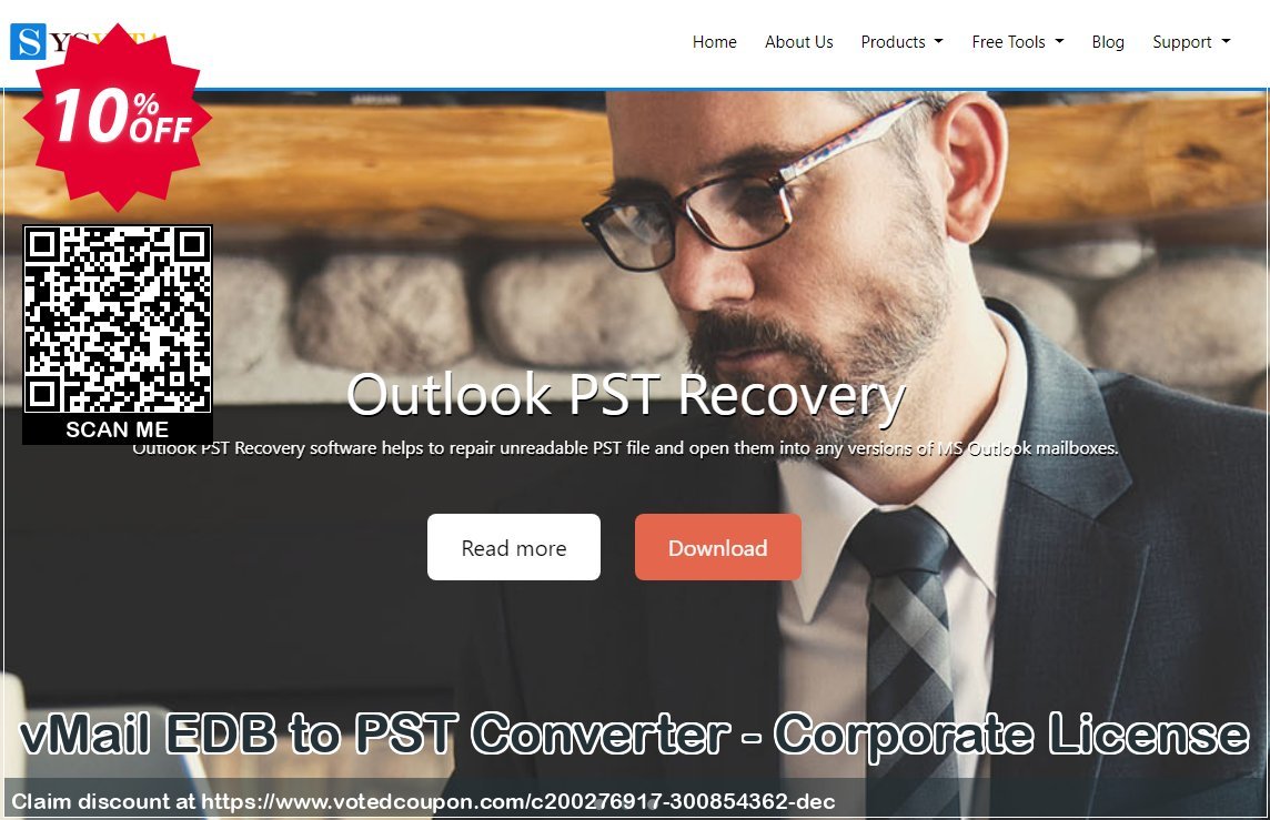 vMail EDB to PST Converter - Corporate Plan Coupon, discount Promotion code vMail EDB to PST Converter - Corporate License. Promotion: Offer vMail EDB to PST Converter - Corporate License special offer 