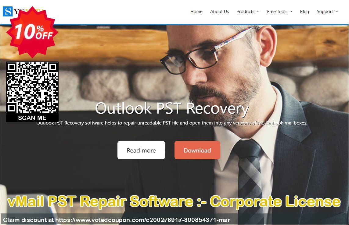 vMail PST Repair Software :- Corporate Plan Coupon Code Apr 2024, 10% OFF - VotedCoupon