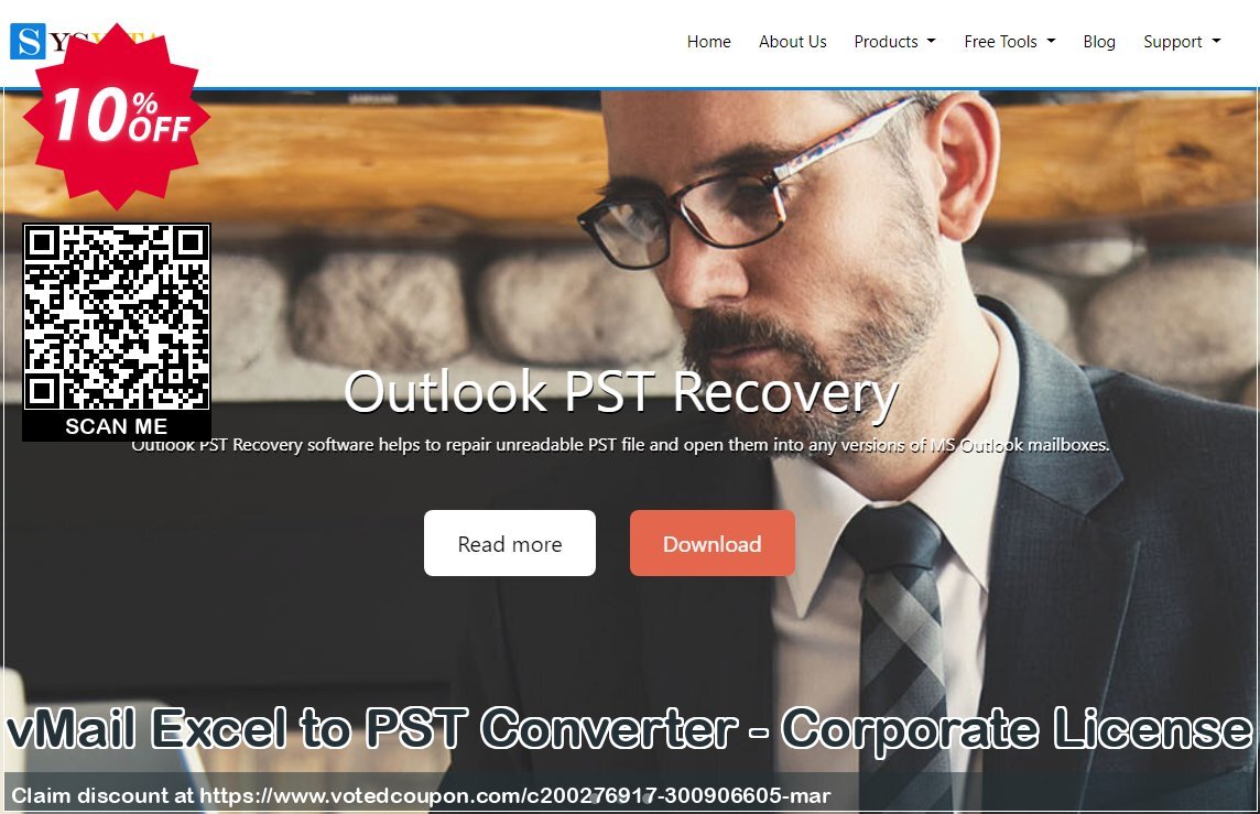 vMail Excel to PST Converter - Corporate Plan Coupon Code Apr 2024, 10% OFF - VotedCoupon