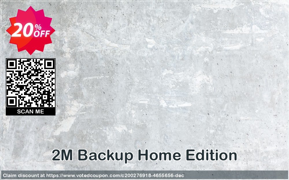 2M Backup Home Edition Coupon, discount 2M Backup Home Edition imposing discounts code 2023. Promotion: imposing discounts code of 2M Backup Home Edition 2023