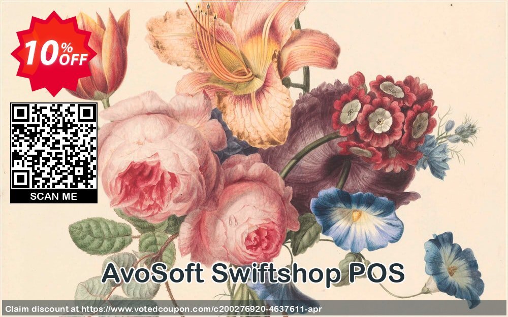 AvoSoft Swiftshop POS Coupon, discount Swiftshop POS v1 awful promotions code 2025. Promotion: awful promotions code of Swiftshop POS v1 2024