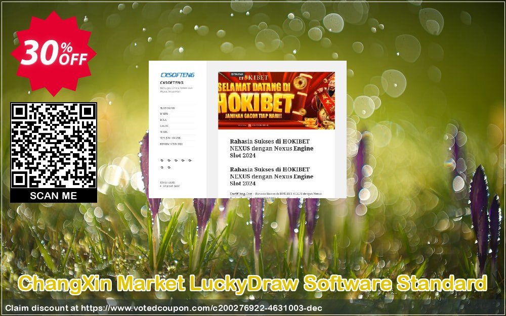ChangXin Market LuckyDraw Software Standard Coupon, discount ChangXin Market LuckyDraw Software Standard Amazing sales code 2023. Promotion: Amazing sales code of ChangXin Market LuckyDraw Software Standard 2023