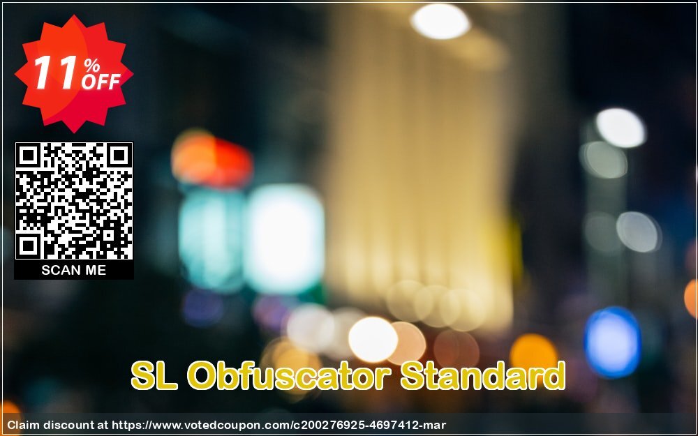 SL Obfuscator Standard Coupon, discount SL Obfuscator Standard Best deals code 2024. Promotion: Best deals code of SL Obfuscator Standard 2024