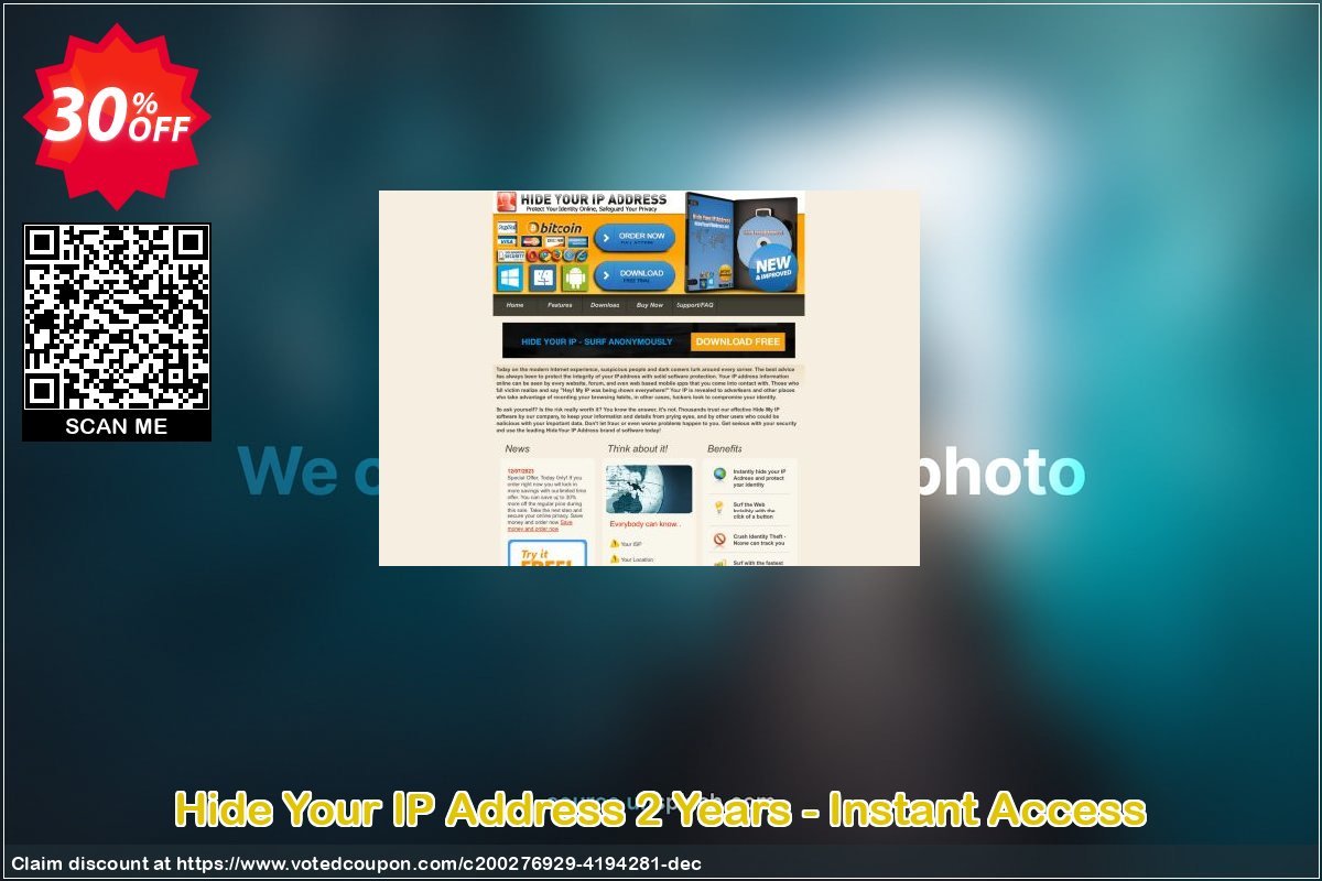 Hide Your IP Address 2 Years - Instant Access Coupon, discount Hide Your IP Address 2 Years - Instant Access Marvelous offer code 2023. Promotion: Marvelous offer code of Hide Your IP Address 2 Years - Instant Access 2023