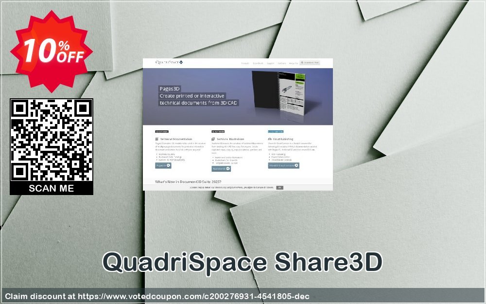 QuadriSpace Share3D Coupon, discount Share3D PDF (SU) Imposing discount code 2023. Promotion: Imposing discount code of Share3D PDF (SU) 2023