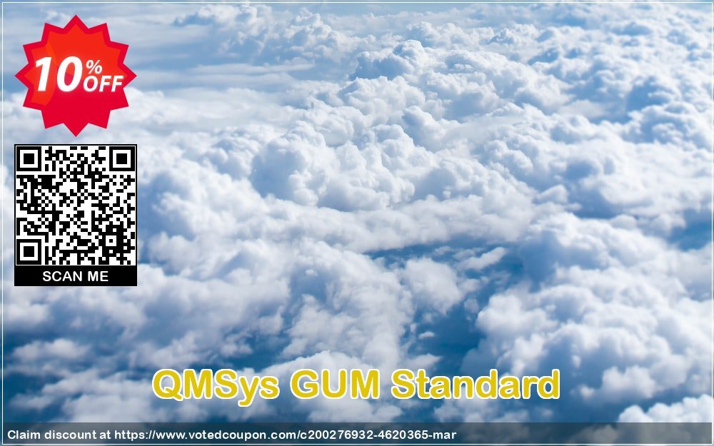 QMSys GUM Standard Coupon Code May 2024, 10% OFF - VotedCoupon