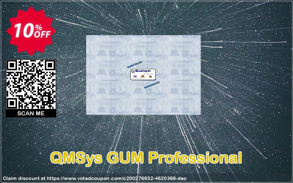 QMSys GUM Professional Coupon, discount QMSys GUM Professional Exclusive promo code 2023. Promotion: Exclusive promo code of QMSys GUM Professional 2023