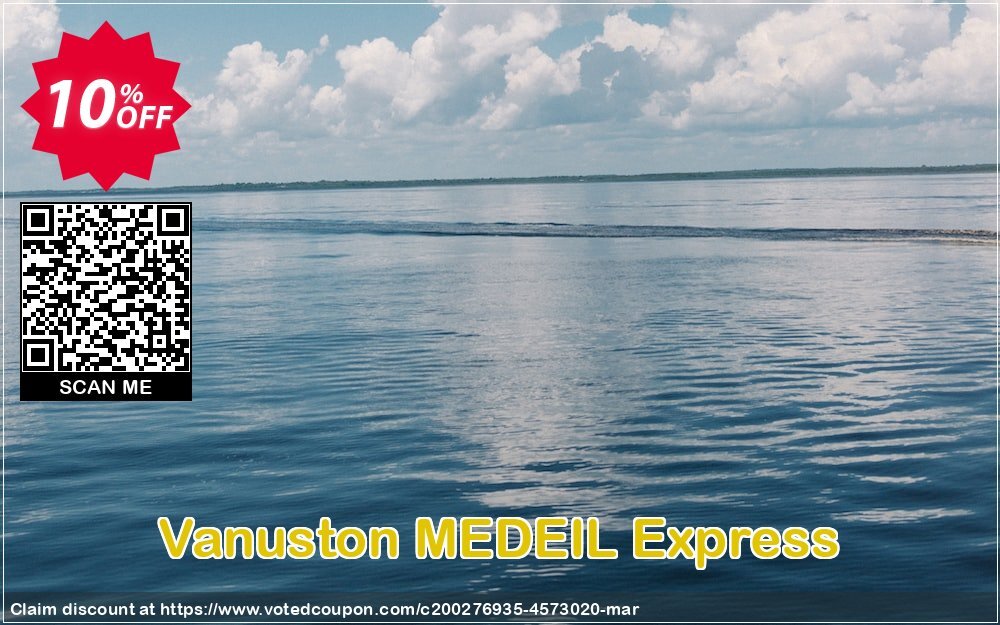 Vanuston MEDEIL Express Coupon, discount MEDEIL - EXP EDITION (Pharmacy Billing Software) Formidable promo code 2024. Promotion: Formidable promo code of MEDEIL - EXP EDITION (Pharmacy Billing Software) 2024