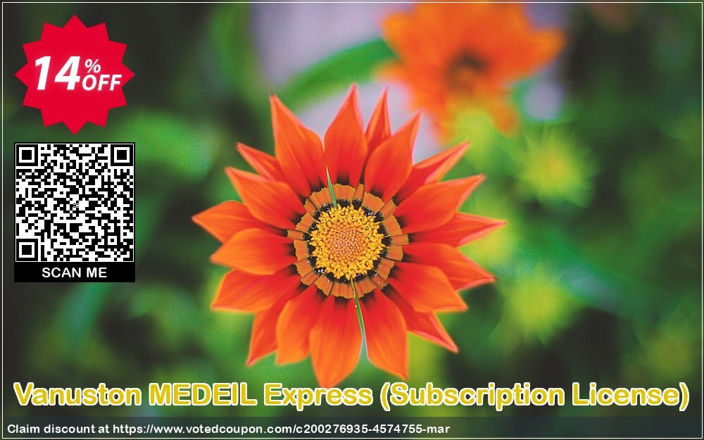 Vanuston MEDEIL Express, Subscription Plan  Coupon, discount MEDEIL-EXP-Subscription License/month Best discount code 2024. Promotion: Best discount code of MEDEIL-EXP-Subscription License/month 2024